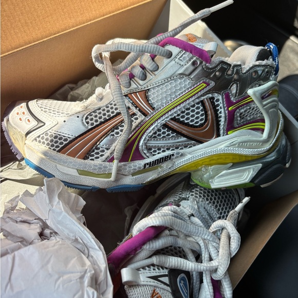 Balenciaga Multicolor Athletic Shoes - Picture 1 of 2